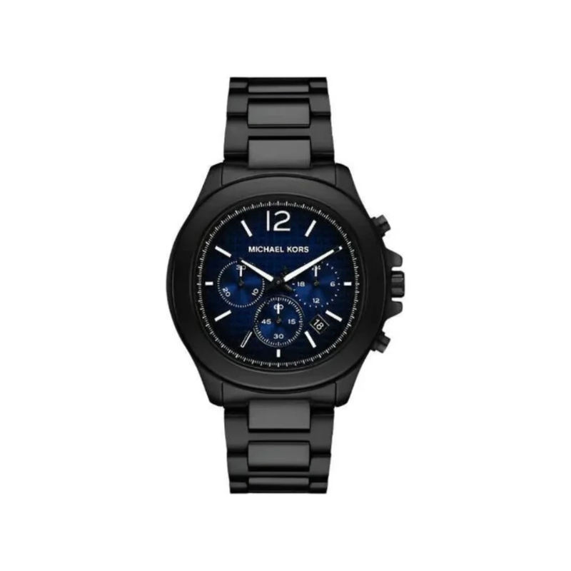 Michael Kors Oversized Sage Black Dial Men's Watch